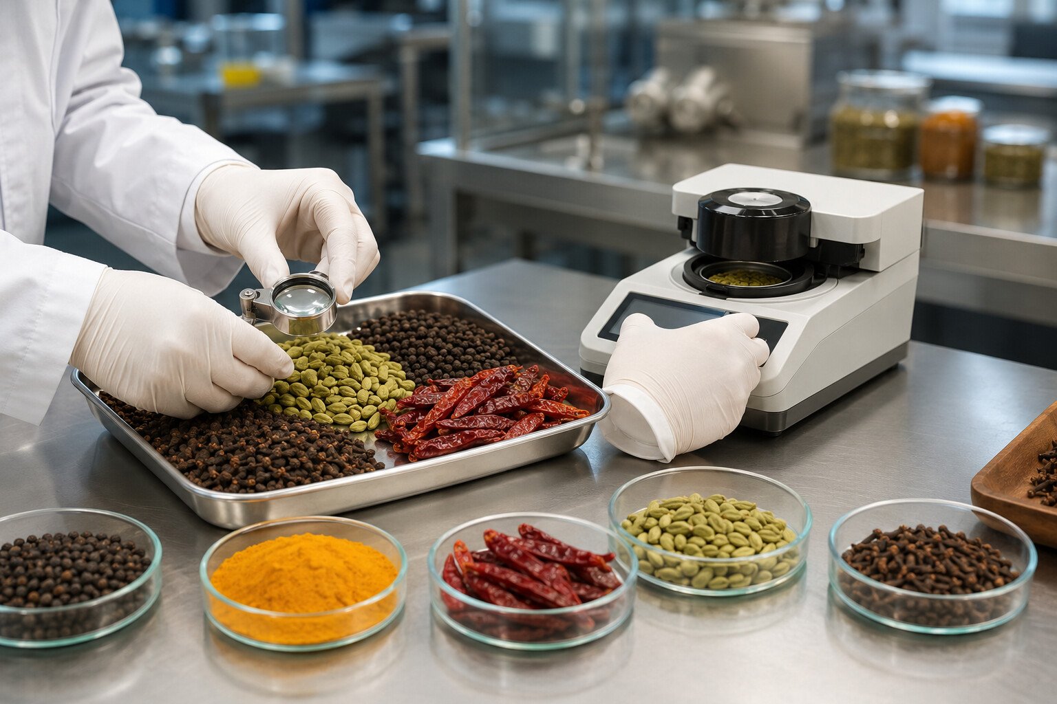 Spices quality process